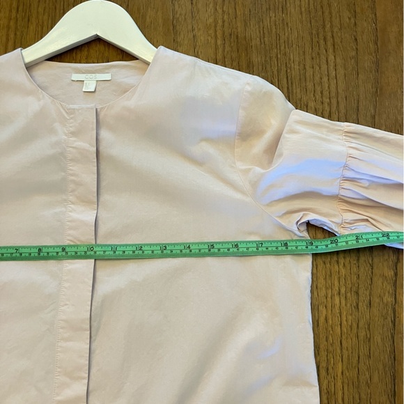COS long sleeve petal pink blouse - Picture 7 of 9